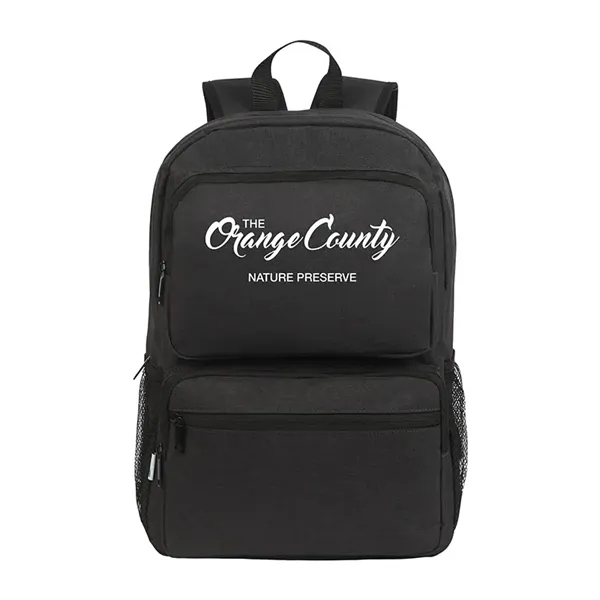 Reed RPET Laptop Backpack - Reed RPET Laptop Backpack - Image 1 of 12