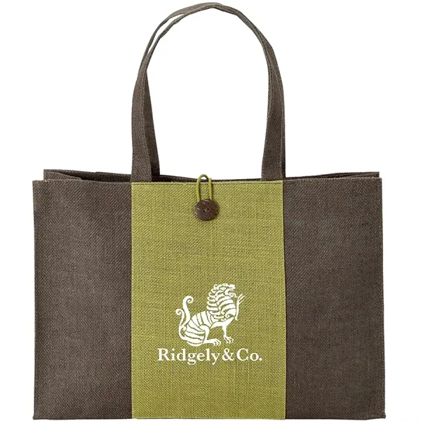 Charlotte Natural Jute Tote - Charlotte Natural Jute Tote - Image 0 of 2