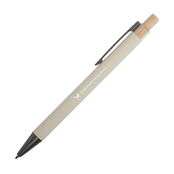 Arundi Recycled Aluminum Pen With Bamboo Plunger - Arundi Recycled Aluminum Pen With Bamboo Plunger - Image 5 of 40