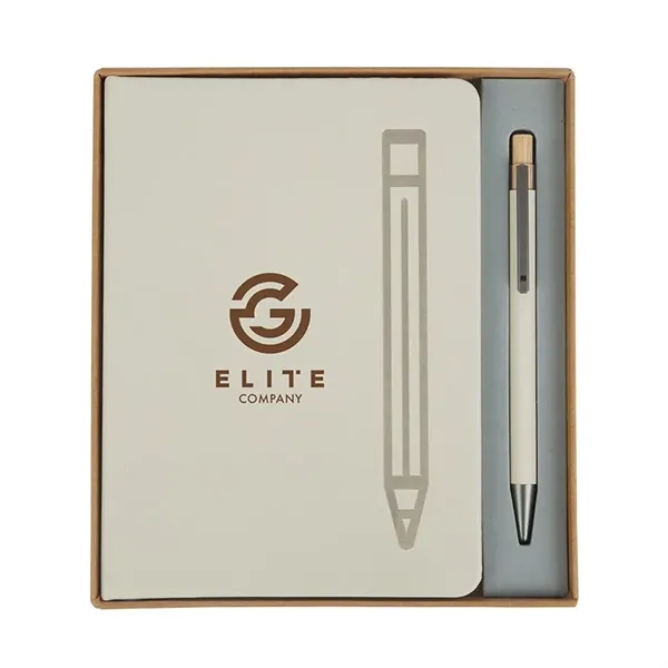 Manhattan II Gift Set w/ Magnetic Journal & Recycled Pen - Manhattan II Gift Set w/ Magnetic Journal & Recycled Pen - Image 3 of 7