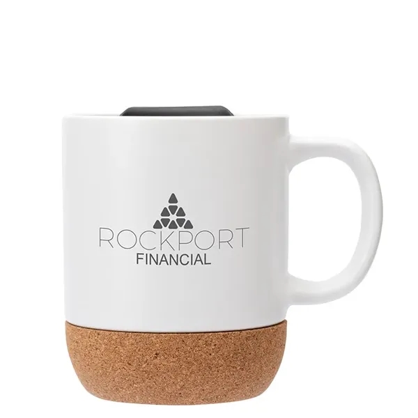 Kenya 14 oz. Ceramic Mug With Cork Base - Kenya 14 oz. Ceramic Mug With Cork Base - Image 7 of 28