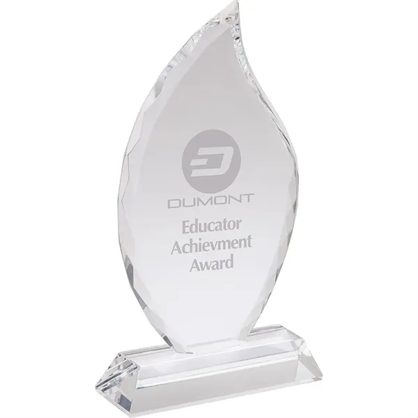 Fiamma II Large Crystal Flame Award - Fiamma II Large Crystal Flame Award - Image 1 of 1