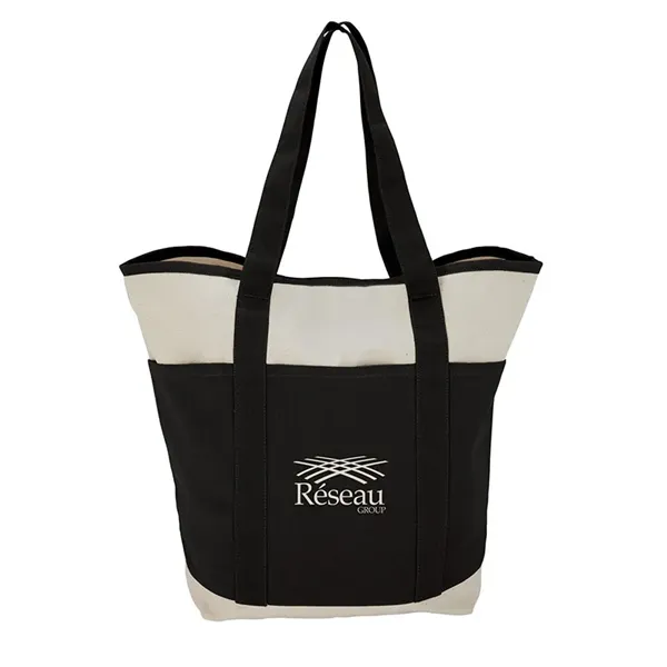 Myrtle Natural Canvas Tote - Myrtle Natural Canvas Tote - Image 0 of 9