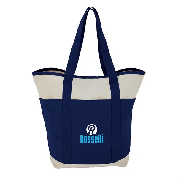 Myrtle Natural Canvas Tote - Myrtle Natural Canvas Tote - Image 2 of 9