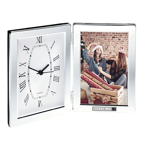 Jadis I Desk Clock & Photo Frame - Jadis I Desk Clock & Photo Frame - Image 0 of 1