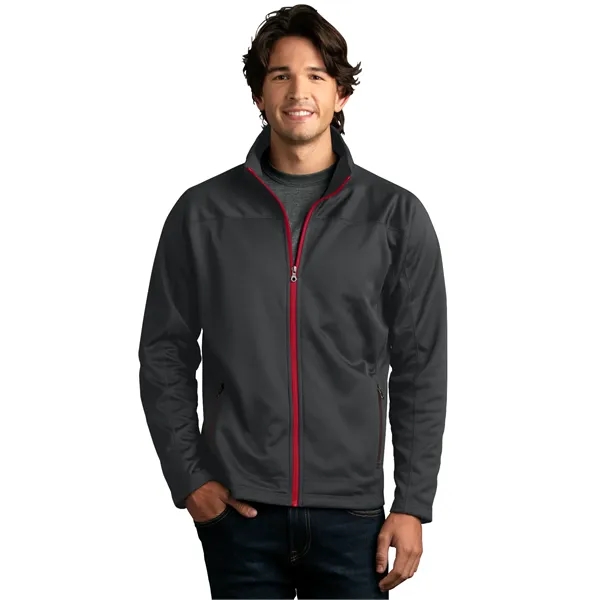 Brushed Back Micro-Fleece Full-Zip Jacket - Brushed Back Micro-Fleece Full-Zip Jacket - Image 8 of 8