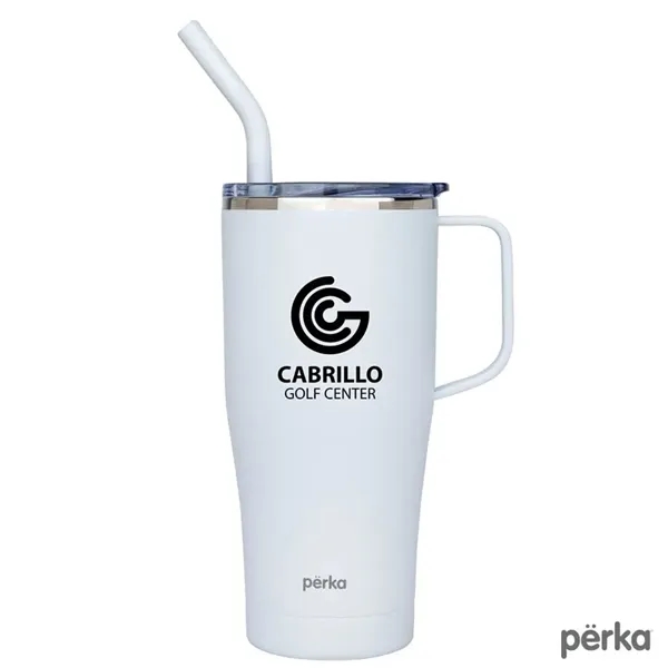Perka® Clayton 20 oz. Double Wall, Stainless Steel Travel... - Perka® Clayton 20 oz. Double Wall, Stainless Steel Travel... - Image 2 of 13