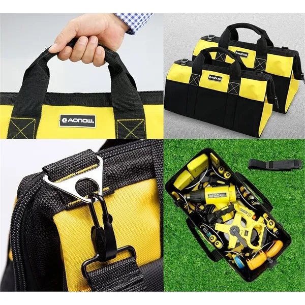 Thickened Large-capacity Custom Zippered Tool Tote Bag - Thickened Large-capacity Custom Zippered Tool Tote Bag - Image 6 of 6