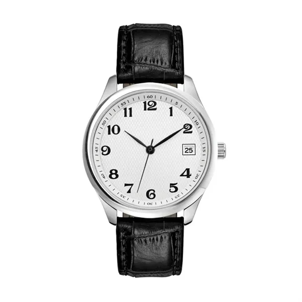 Classic Style Dress Watch Unisex Dress Watch with Date Di... - Classic Style Dress Watch Unisex Dress Watch with Date Di... - Image 1 of 3