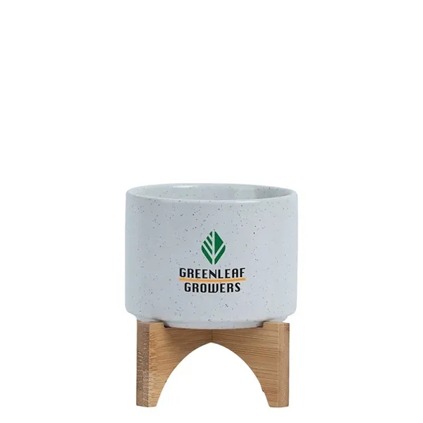 Saratoga Ceramic Flower Pot - Saratoga Ceramic Flower Pot - Image 2 of 13