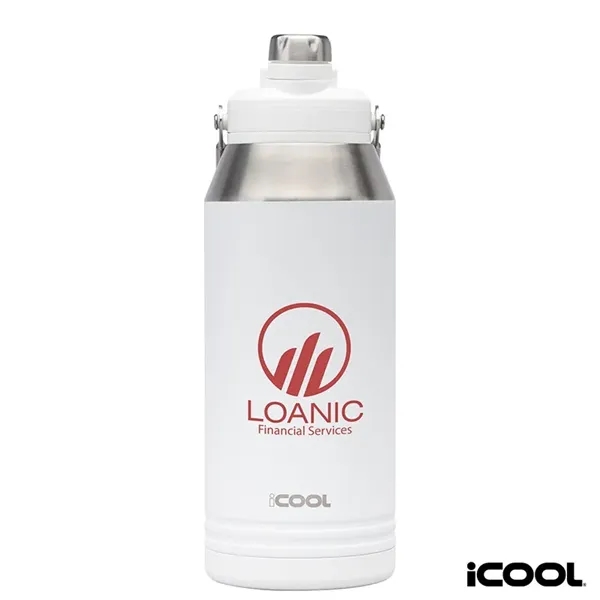 iCOOL® Lakewood 40 oz. Double Wall, Stainless Steel Bottle - iCOOL® Lakewood 40 oz. Double Wall, Stainless Steel Bottle - Image 3 of 16