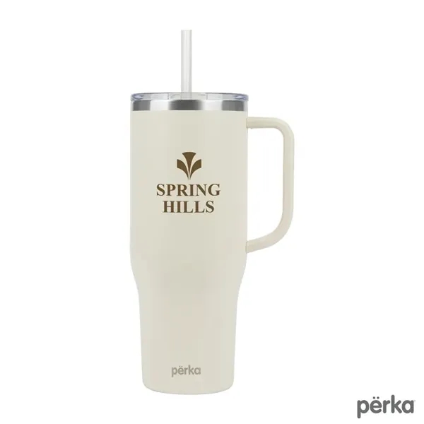 Perka® Kempton 40 oz. Double Wall, Stainless Steel Travel... - Perka® Kempton 40 oz. Double Wall, Stainless Steel Travel... - Image 3 of 5