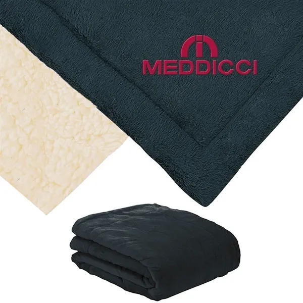 Custom Fairwood Oversize Sherpa Blanket