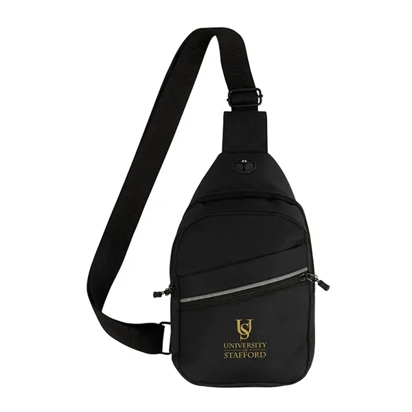 Custom Cresthill Recycled (RPET) Crossbody Sling Bag