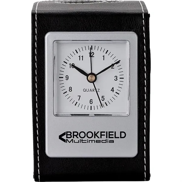 Alba Desk Clock & Pen Cup