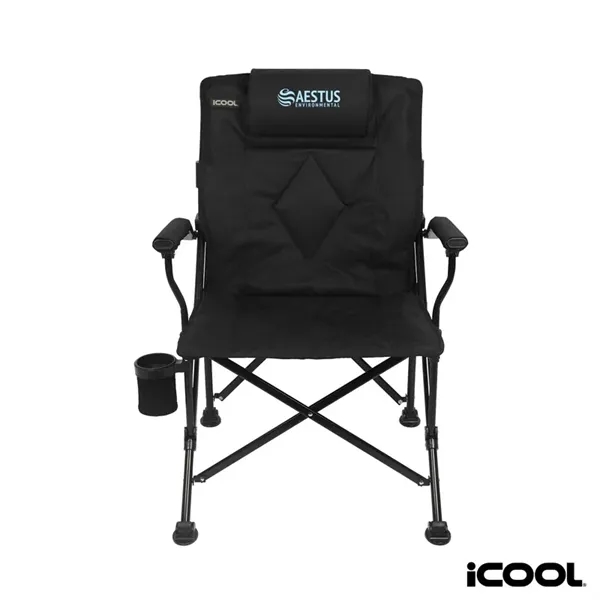 Custom iCOOL Twin Peaks Portable Camping Chair