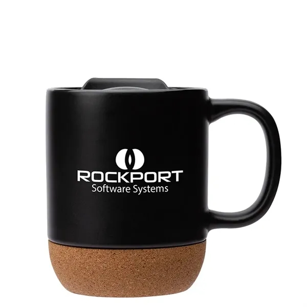 Kenya 14 oz. Ceramic Mug With Cork Base
