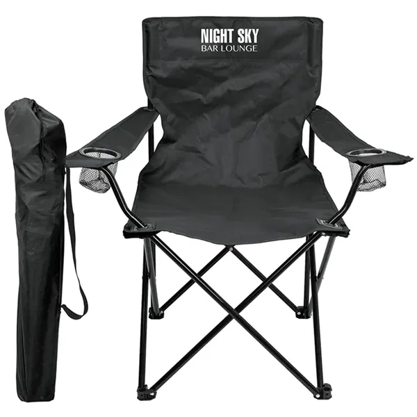 Custom Point Loma Folding Event Chair with Carrying Bag