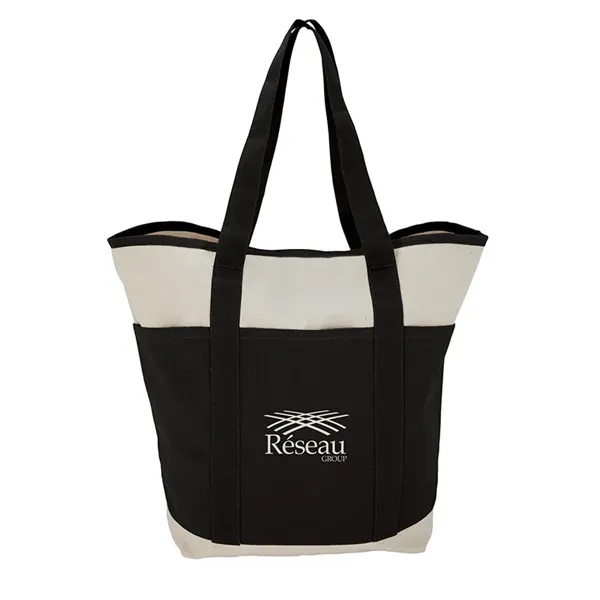 Custom Myrtle Natural Canvas Tote
