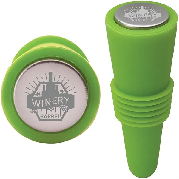 Custom Bonito Silicone Wine Stopper