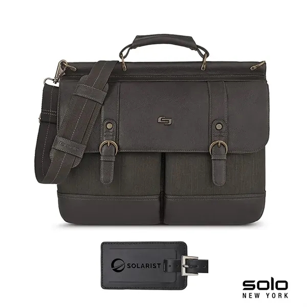 Custom Solo New York Thompson Briefcase