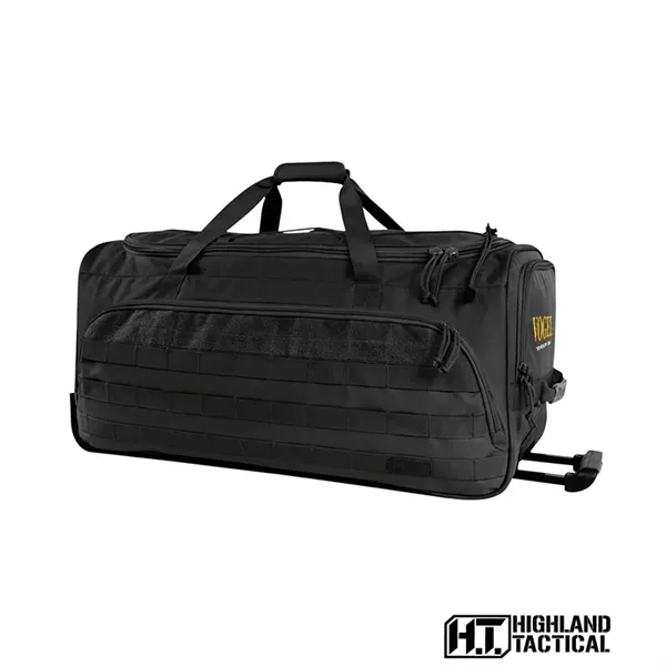 Custom Highland Tactical® Squad Rolling Duffel Bag