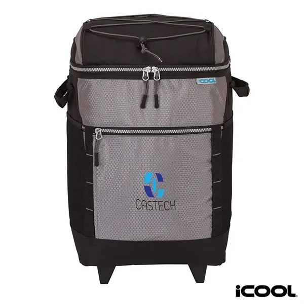 Custom iCOOL® Riviera Rolling Cooler Bag