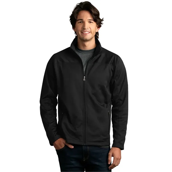 Brushed Back Micro-Fleece Full-Zip Jacket