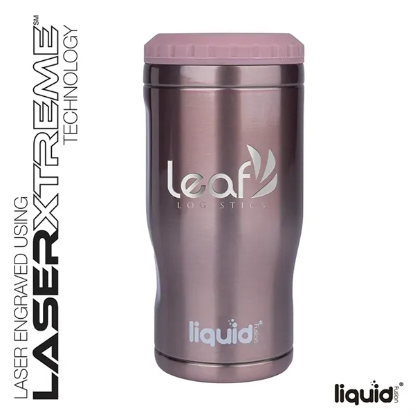 Liquid Fusion® Icy Bev Kooler® 4-In-1 Double Wall Stainle...