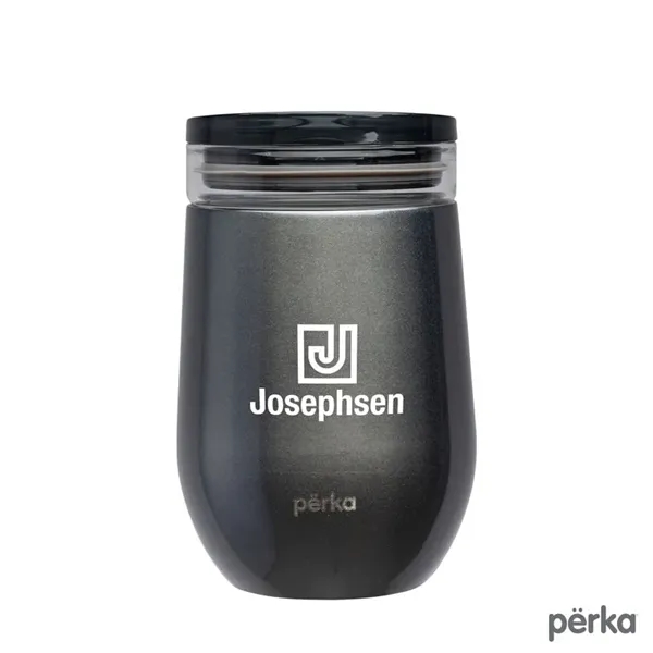 Perka® Taylor 12 oz. Double Wall, Stainless Steel Wine Mug