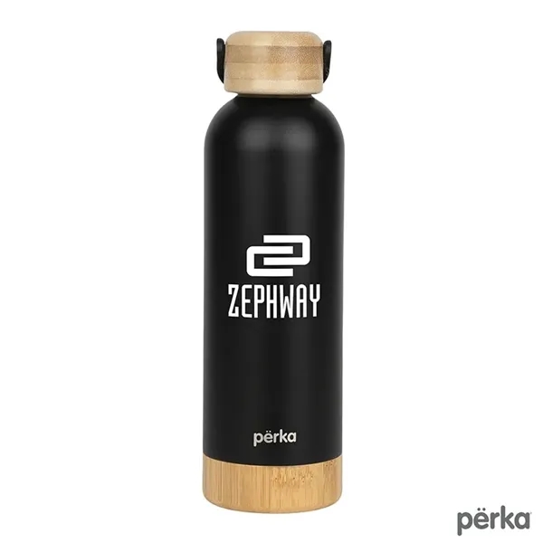 Custom Perka® Dresden 18 oz. Double Wall, Stainless Steel Water ...
