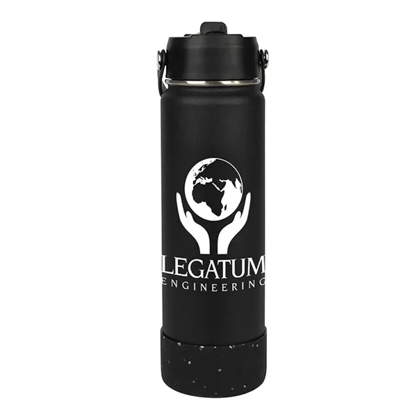 Custom Waverly 27 oz. Double Wall Stainless Steel Water Bottle