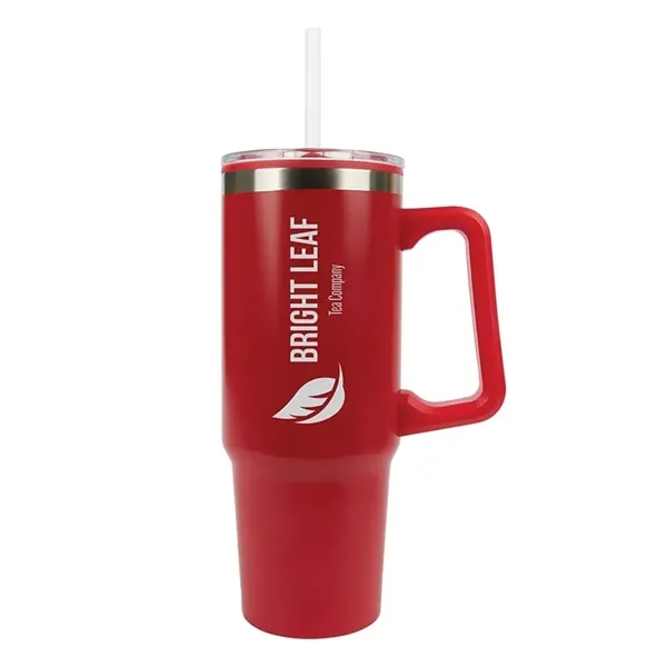 Zane 30 oz. Steel/PP Liner Travel Mug - Zane 30 oz. Steel/PP Liner Travel Mug - Image 3 of 7