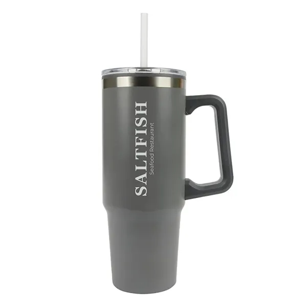 Zane 30 oz. Steel/PP Liner Travel Mug - Zane 30 oz. Steel/PP Liner Travel Mug - Image 4 of 7