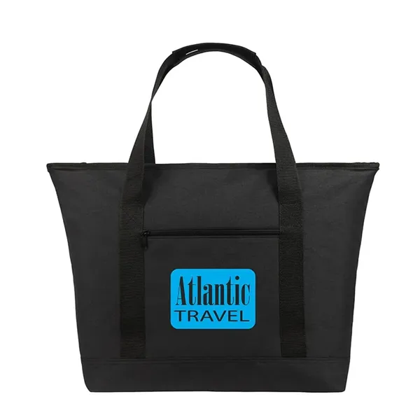 Shoreline RPET 24-Can Cooler Tote Bag - Shoreline RPET 24-Can Cooler Tote Bag - Image 1 of 3