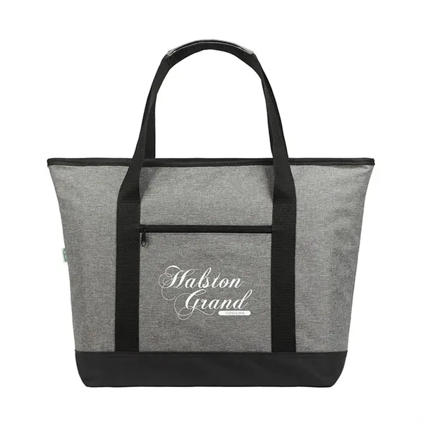 Shoreline RPET 24-Can Cooler Tote Bag - Shoreline RPET 24-Can Cooler Tote Bag - Image 2 of 3