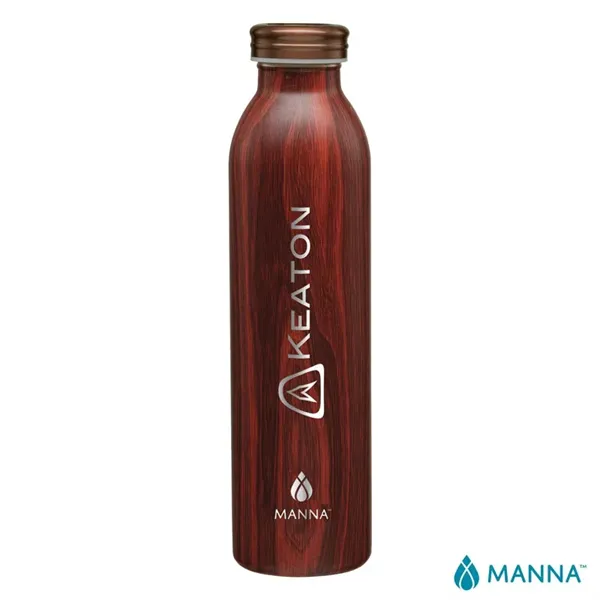 Manna™ 20 oz. Retro Stainless Steel Water Bottle - Manna™ 20 oz. Retro Stainless Steel Water Bottle - Image 2 of 15