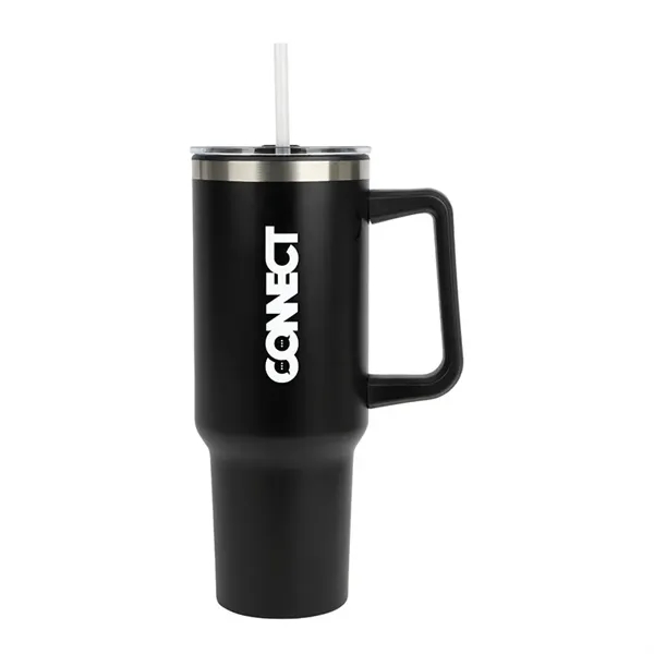 Izzy 40 oz. Steel/PP Liner Travel Mug - Izzy 40 oz. Steel/PP Liner Travel Mug - Image 2 of 11