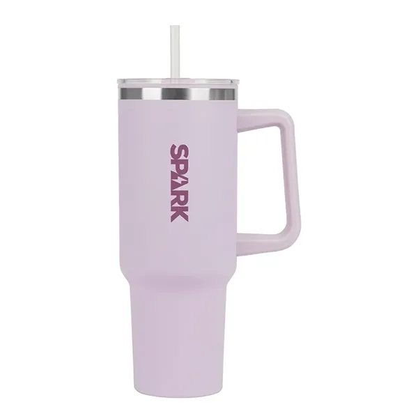 Izzy 40 oz. Steel/PP Liner Travel Mug - Izzy 40 oz. Steel/PP Liner Travel Mug - Image 6 of 11