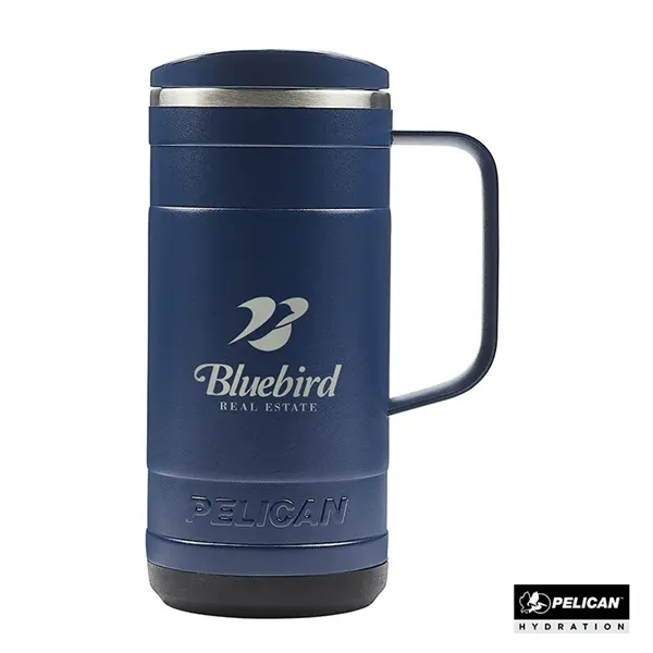 Pelican Ridge™ 18 oz. Recycled Double Wall Stainless Stee... - Pelican Ridge™ 18 oz. Recycled Double Wall Stainless Stee... - Image 6 of 7