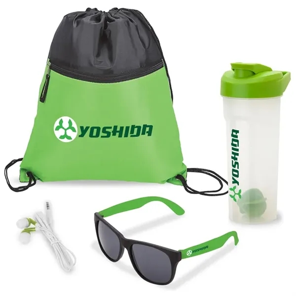 Athletic 4-Piece Fitness Gift Set - Athletic 4-Piece Fitness Gift Set - Image 2 of 6