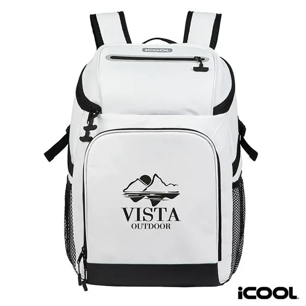 iCOOL® Vail 20-Can Cooler Backpack - iCOOL® Vail 20-Can Cooler Backpack - Image 2 of 2