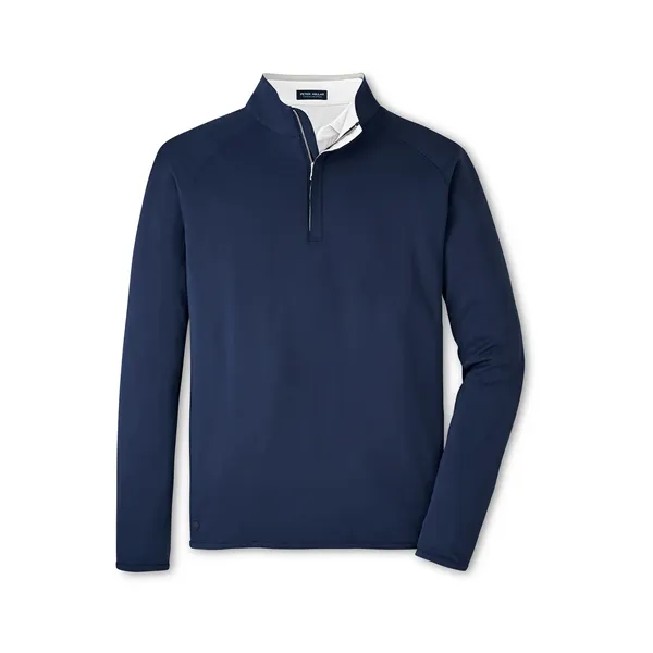 Men's Peter Millar Stealth Performance Quarter-Zip - Men's Peter Millar Stealth Performance Quarter-Zip - Image 0 of 7