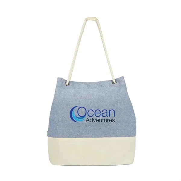Renew I 10 oz. Recycled Cotton Tote Bag - Renew I 10 oz. Recycled Cotton Tote Bag - Image 3 of 14
