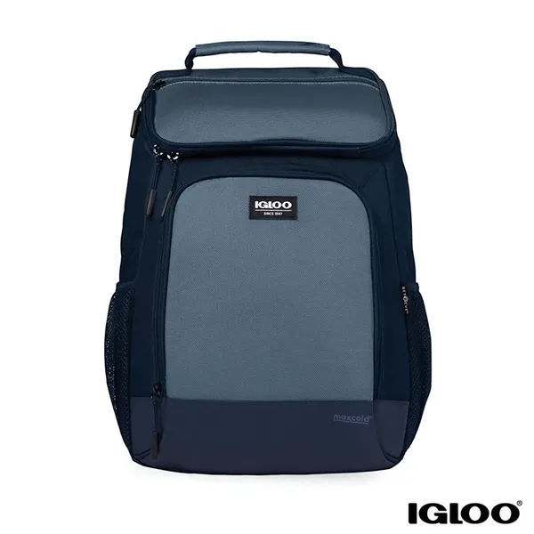 Igloo® MaxCold® Evergreen 24-Can RPET Backpack - Igloo® MaxCold® Evergreen 24-Can RPET Backpack - Image 2 of 2