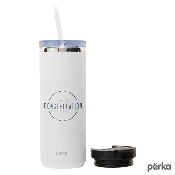 Perka® Trent 18 oz. Double Wall, Stainless Steel Hot/Cold... - Perka® Trent 18 oz. Double Wall, Stainless Steel Hot/Cold... - Image 4 of 4