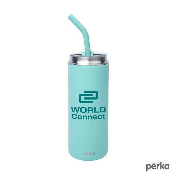 Perka® Cooley 20 oz. Vacuum Insulated Hot/Cold Tumbler - Perka® Cooley 20 oz. Vacuum Insulated Hot/Cold Tumbler - Image 0 of 56