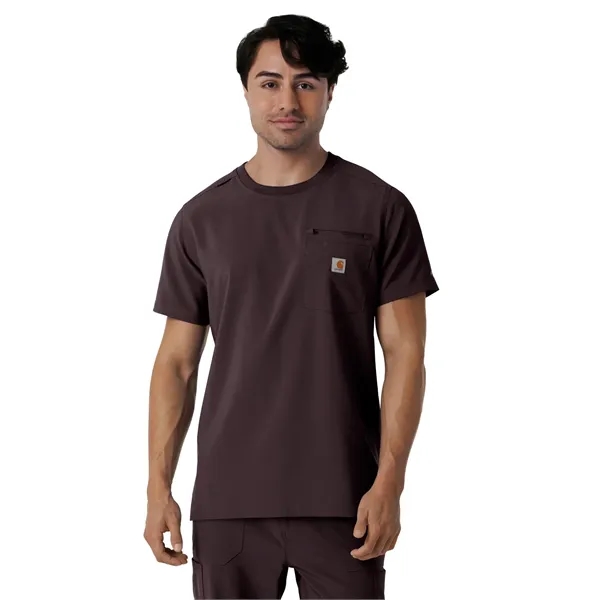 Carhartt Scrubs - Force Cross-Flex - Men's Two-Pocket Cre... - Carhartt Scrubs - Force Cross-Flex - Men's Two-Pocket Cre... - Image 2 of 13