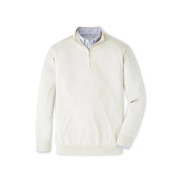 Peter Millar Men's Autumn Crest Quarter-Zip - Peter Millar Men's Autumn Crest Quarter-Zip - Image 4 of 4
