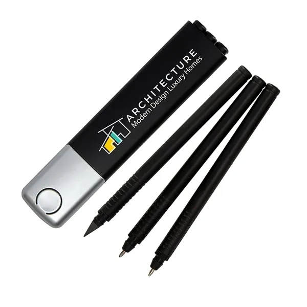 Verta 3-in-1 Pen / Pencil Set - Verta 3-in-1 Pen / Pencil Set - Image 1 of 7